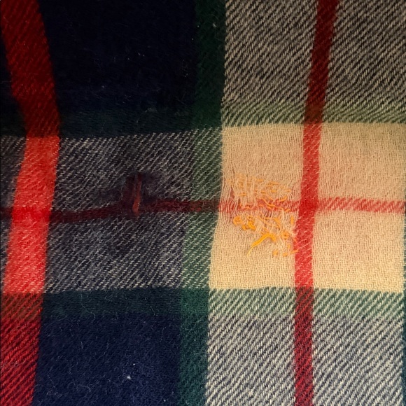 Troy Robe Plaid 100% Virgin Wool Scarf - Picture 5 of 8